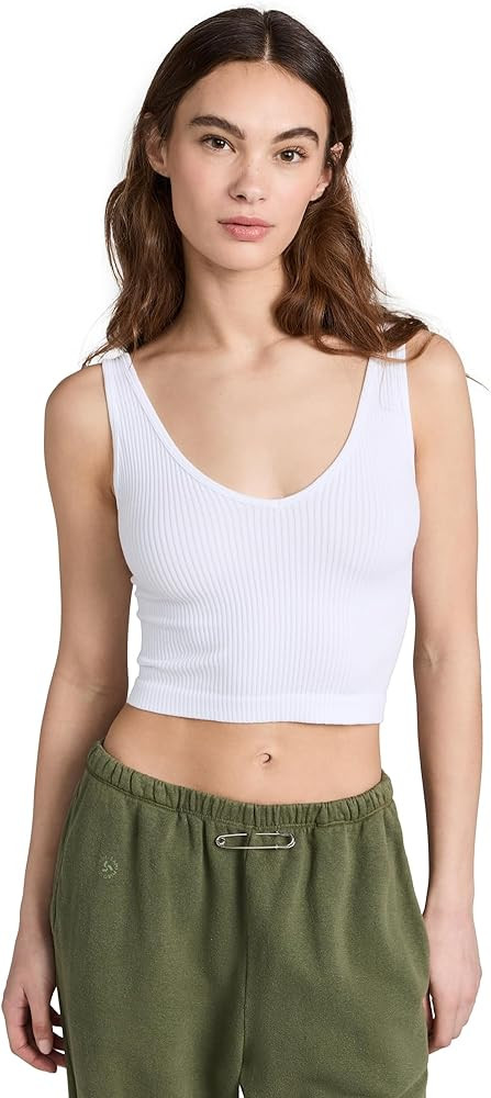 Free People Women's Solid Rib Brami | Amazon (US)
