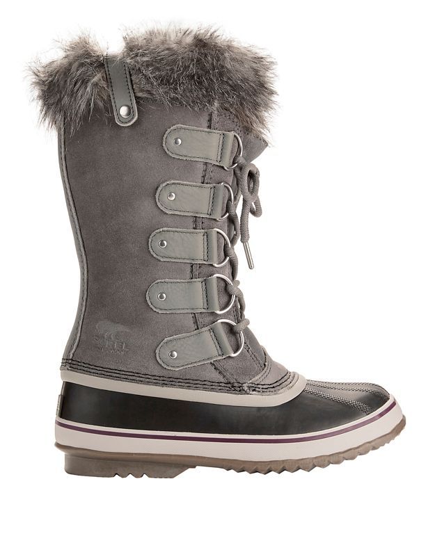 Sorel Joan of Arctic Faux Fur Grey Snow Boots | Intermix