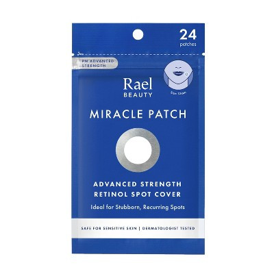 Rael Miracle Patch Advanced Strength Retinol Spot Cover Pimple Patches - 24ct: Vegan, Unscented, For Sensitive, Acne-Prone Skin | Target