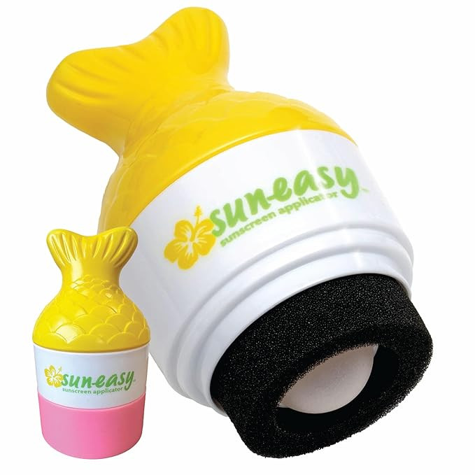 Sun-Easy Sunscreen Applicator, Refillable Roll-On with Sponge for Kids and Babies, Fun, Fast and ... | Amazon (US)