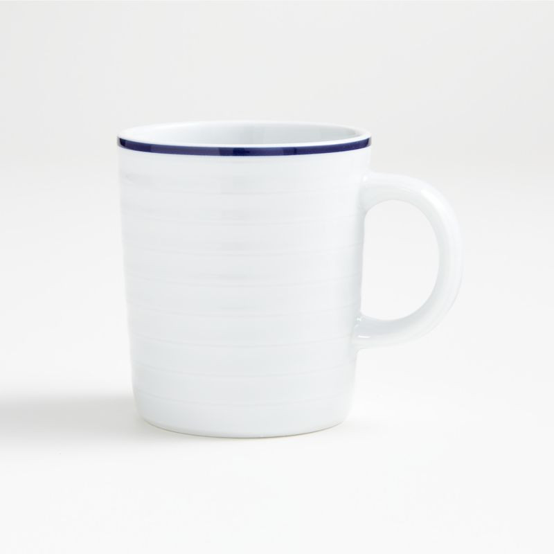 Roulette Hanukkah Blue Band Mug + Reviews | Crate & Barrel | Crate & Barrel