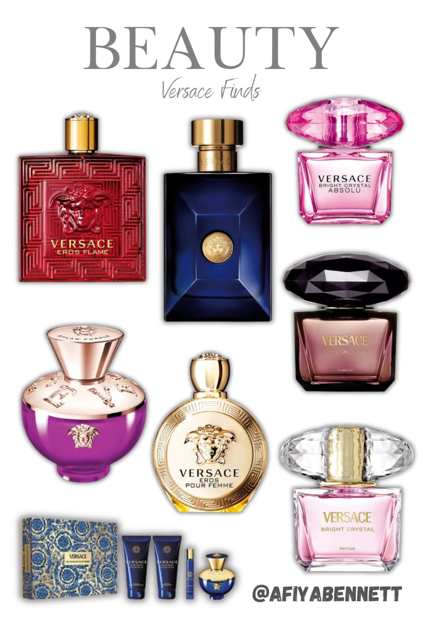Discover the allure of #Versace beauty! From bold fragrances to luxe makeup essentials, elevate your glam game with iconic picks. #LuxuryBeauty #VersaceStyle

#LTKBeauty #LTKGiftGuide