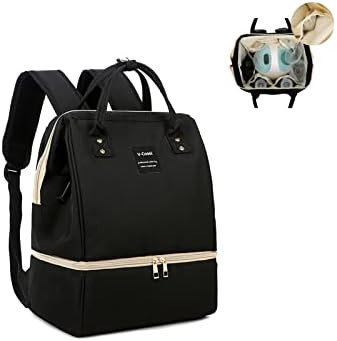 V-COOOL Breast Pump Bag with Cooler, Pump Bag for Work Mom Fit Most Breast Pumps, Double Layer fo... | Amazon (US)
