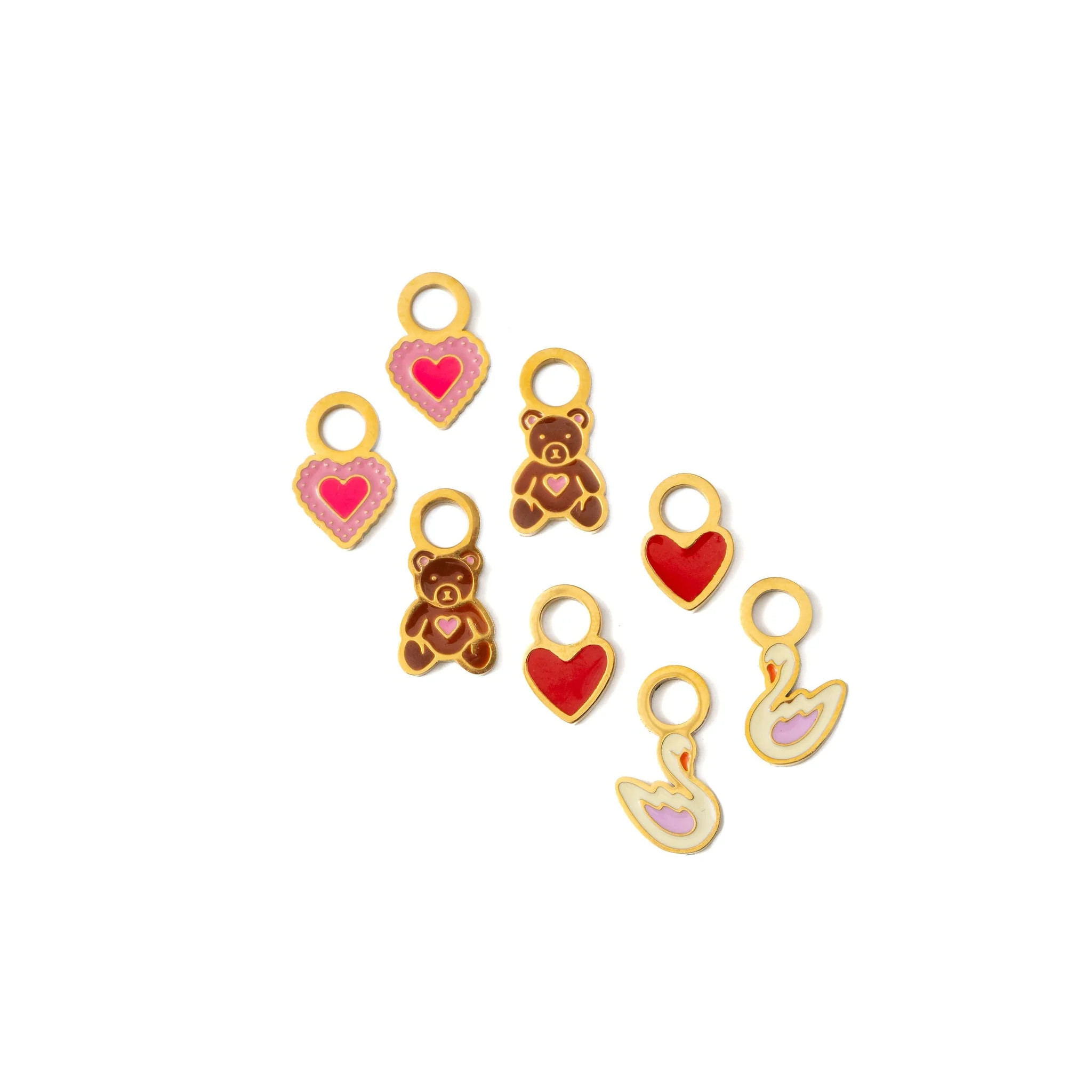 Hypoallergenic Valentine Love Charm Set | Pip Pop Post