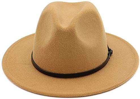 Women Belt Buckle Fedora Hat | Amazon (US)