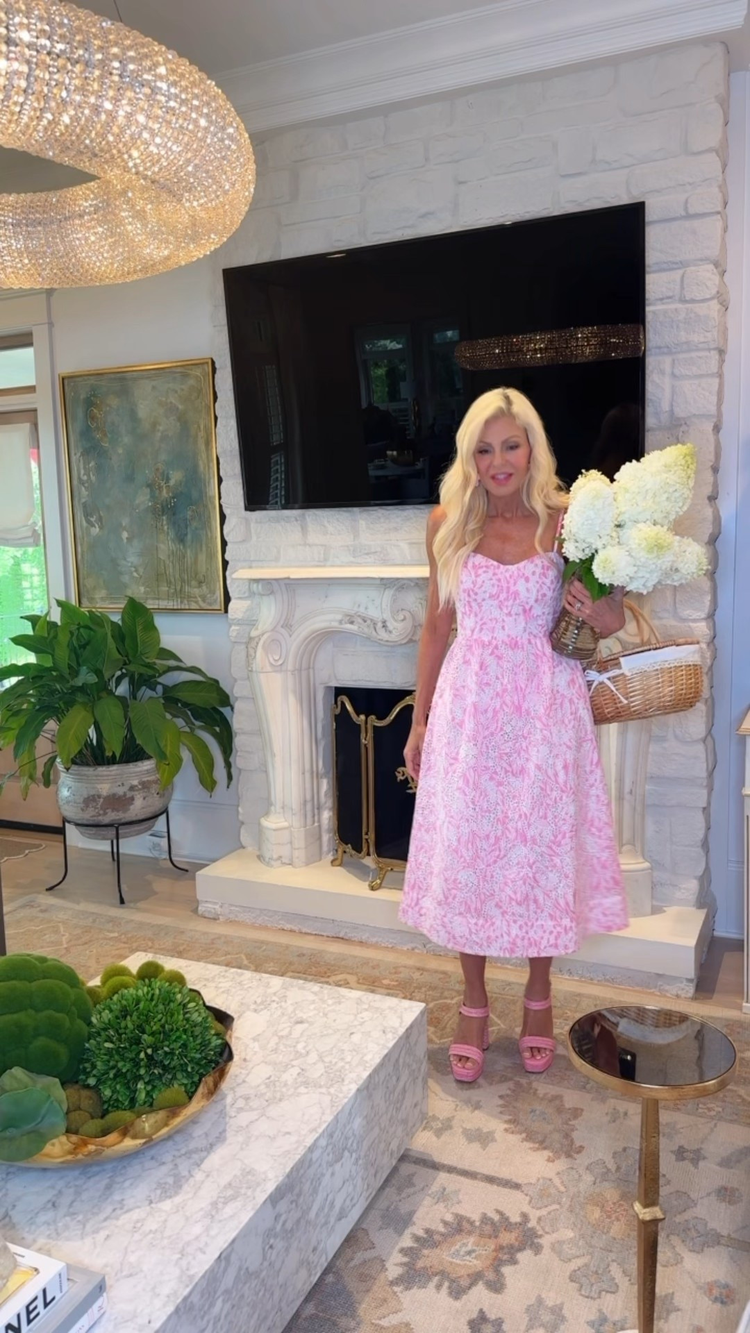 Pretty in pink. This sweet eyelet dress screams southern soirée. It has adjustable straps. There is elastic through the back to give a more form fitting and tailored look. The fabric is more elevated and gives a  timeless look. 

#LTKParties #LTKStyleTip #LTKShoeCrush