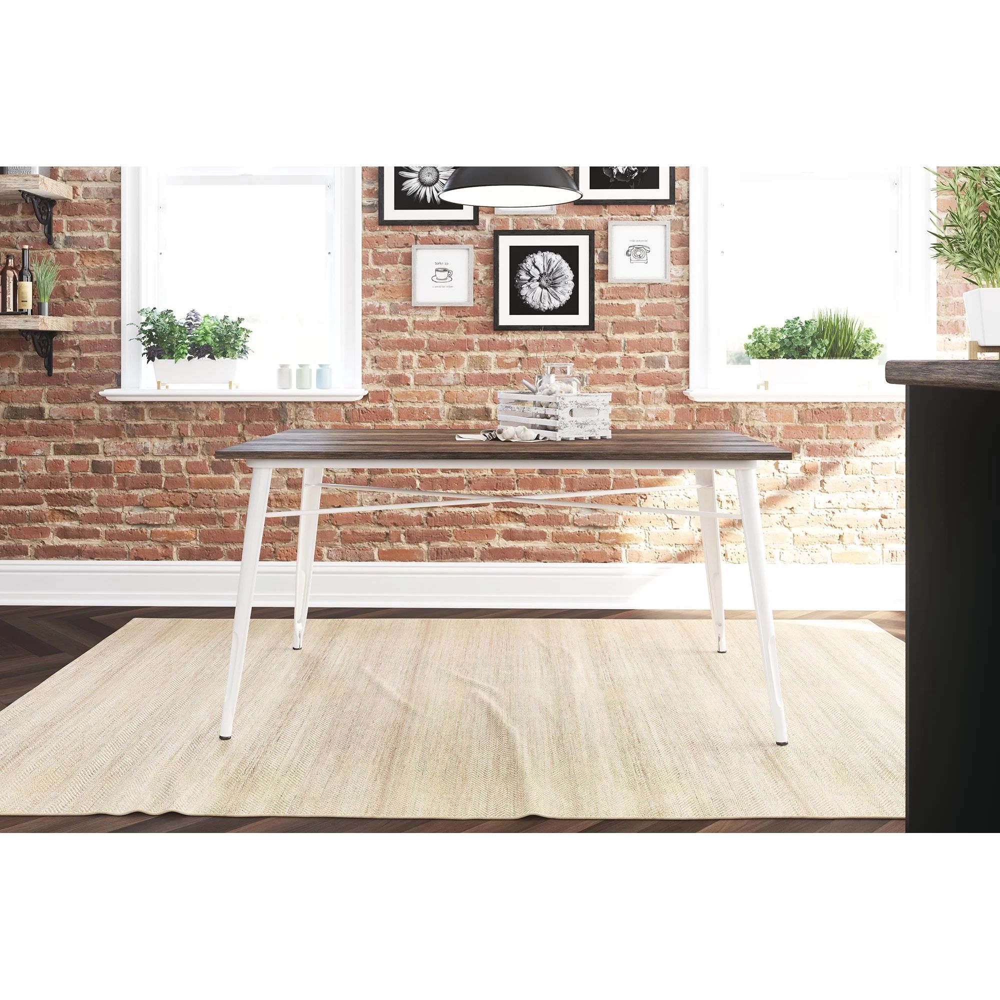 Better Homes & Gardens Aidan Rectangular Dining Table, Multiple Colors | Walmart (US)