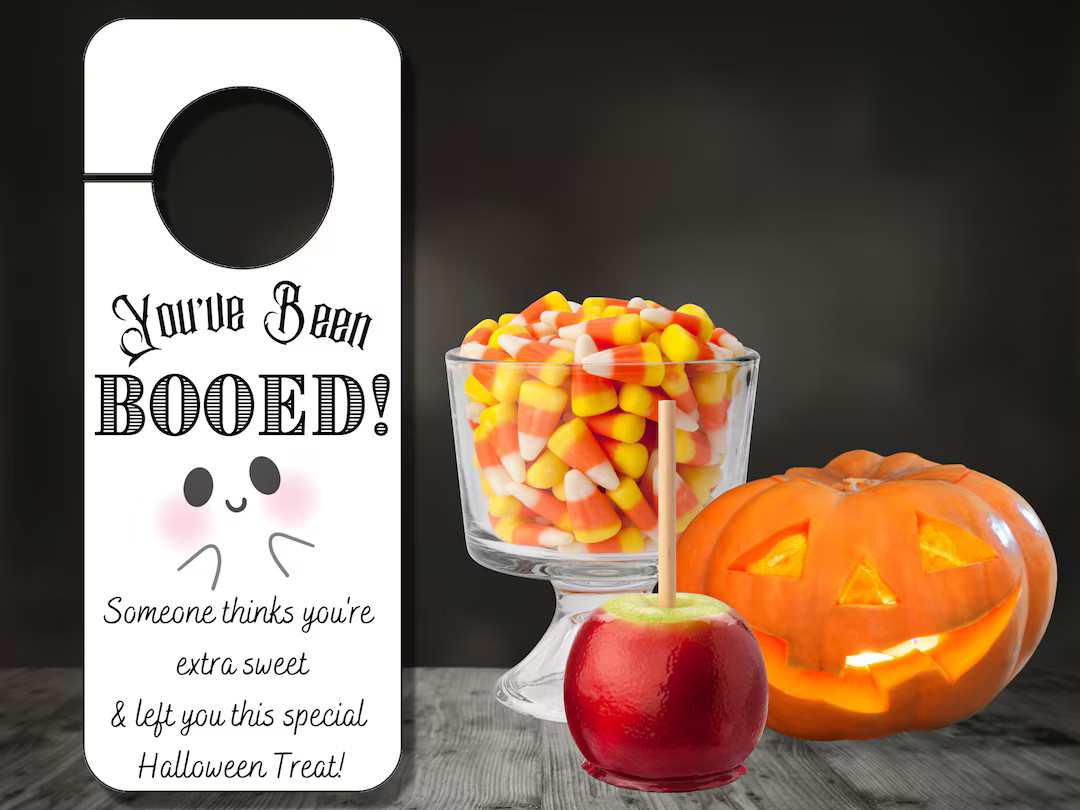 You've Been Booed Door Hanger - Etsy | Etsy (US)