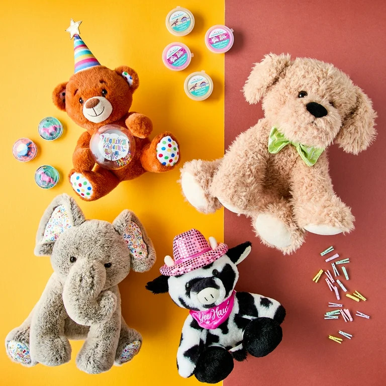 Light-Up Singing Bear Plush Toy, Tan, 9", by Way To Celebrate | Walmart (US)