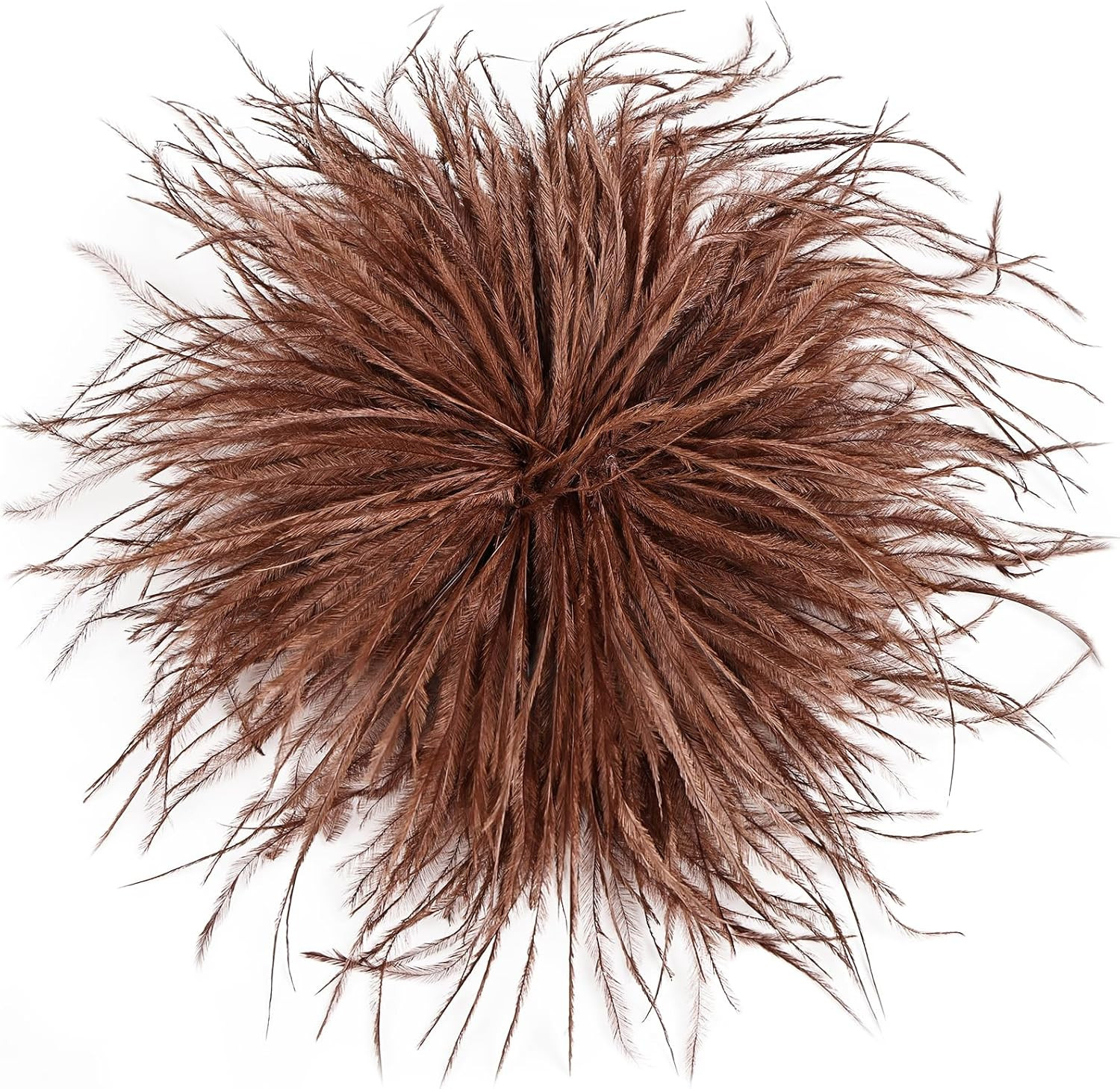 Feather Flower Brooch Pin 150mm Elegant Floral Lapel Pin for Women Men Suit Dress Shawl Accessory for Wedding Party Banquet Dance Banquet Fashion Jewelry Clothes Accessories | Amazon (US)