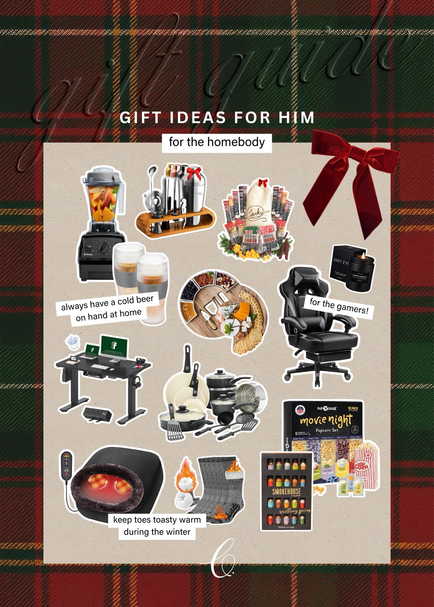 gift ideas for him : for the homebody who loves gaming, cooking and comfort. // gifts for him, gift ideas for him, gift ideas for husband, gift ideas for boyfriend, gift ideas for sons, gift ideas for friends 
 

#LTKGiftGuide #LTKHoliday #LTKSeasonal