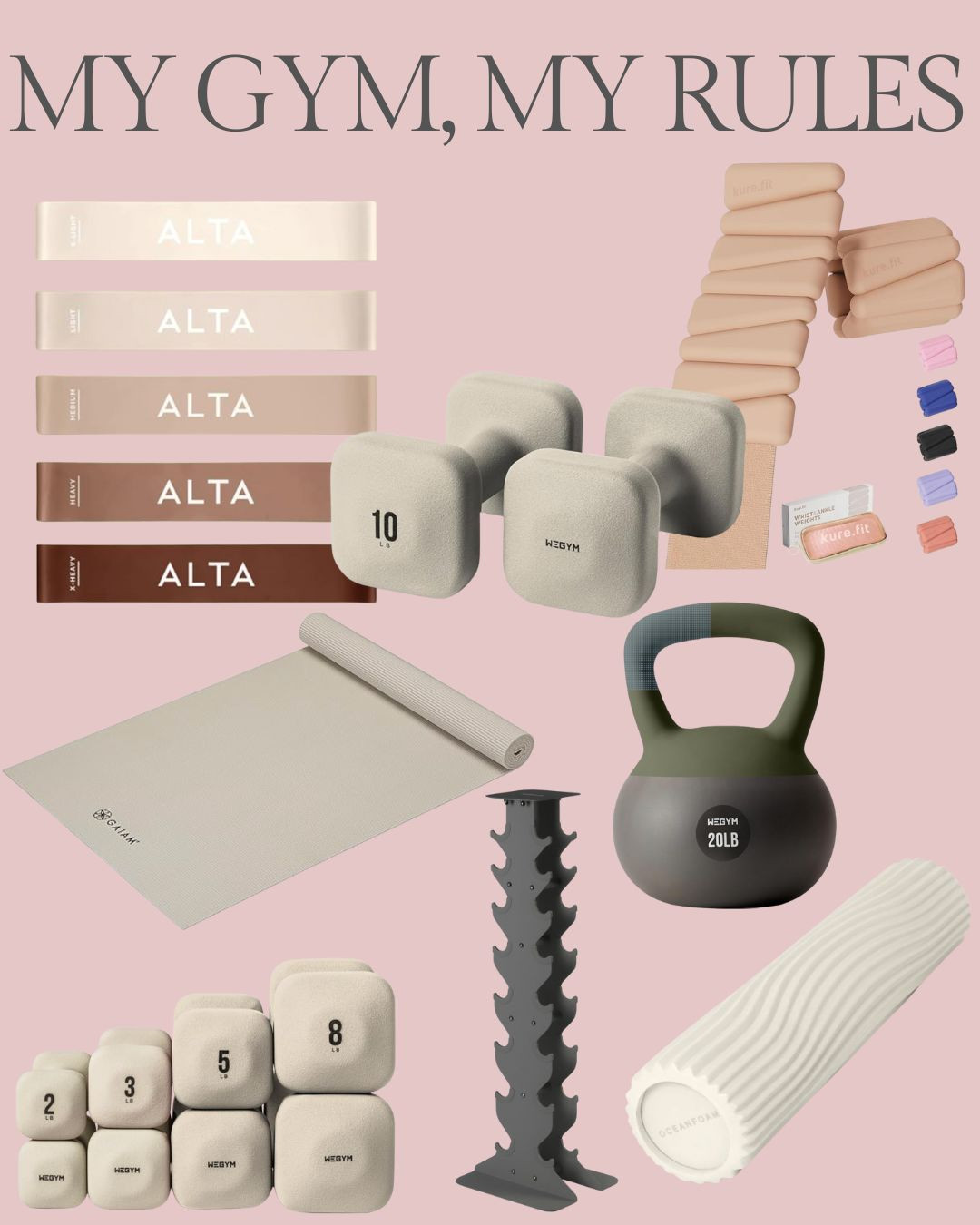 My little home gym corner. 
Just what I need for a quiet & quick morning sweat 😌💪 

 #LTKActive #LTKHome #LTKWorkwear