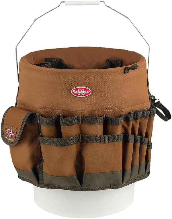 Bucket Boss The Bucketeer Bucket Tool Organizer in Brown, 10030 | Amazon (US)