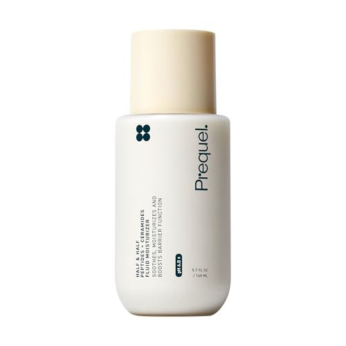 Prequel Skin Half and Half Fluid Moisturizer Face Cream. Lightweight Ceramide Peptide Lotion for All Skin Types, including Dry and Sensitive. Hydrating Facial Cream for Women and Men | Amazon (US)