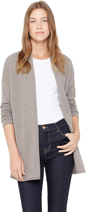 State Cashmere Lightweight Mid-Thigh Open Cardigan 100% Pure Cashmere Long Sleeve Sweater for Wom... | Amazon (US)