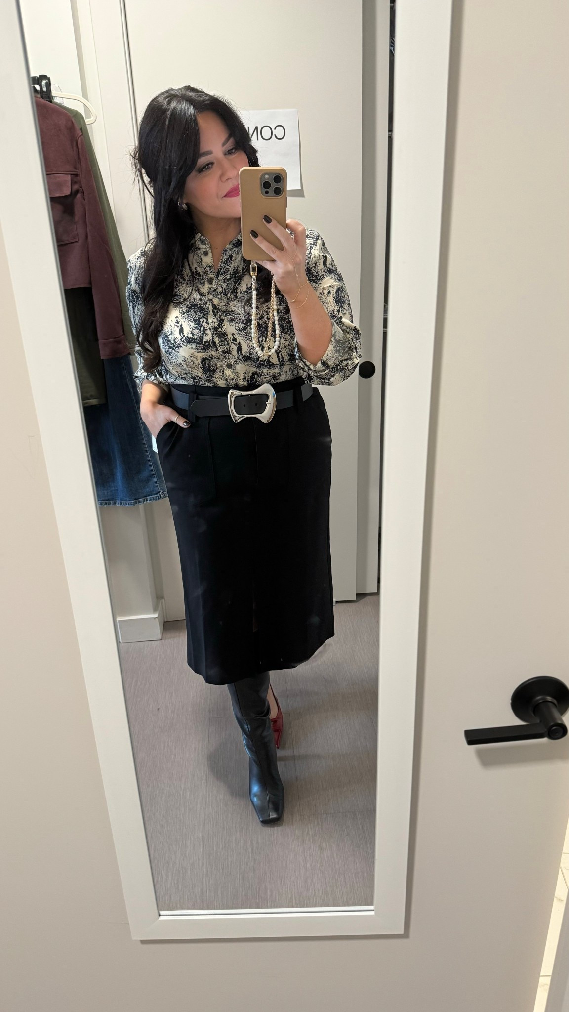 The motherhood - midsize outfit inspo - midi skirt 

#LTKStyleTip #LTKMidsize #LTKSeasonal