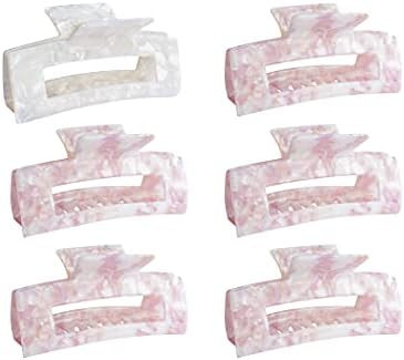 Generic Large Hair Claw Clips for Bridesmaid Proposal Gift, Bachelorette Party | Set of 6 or 1 | ... | Amazon (US)