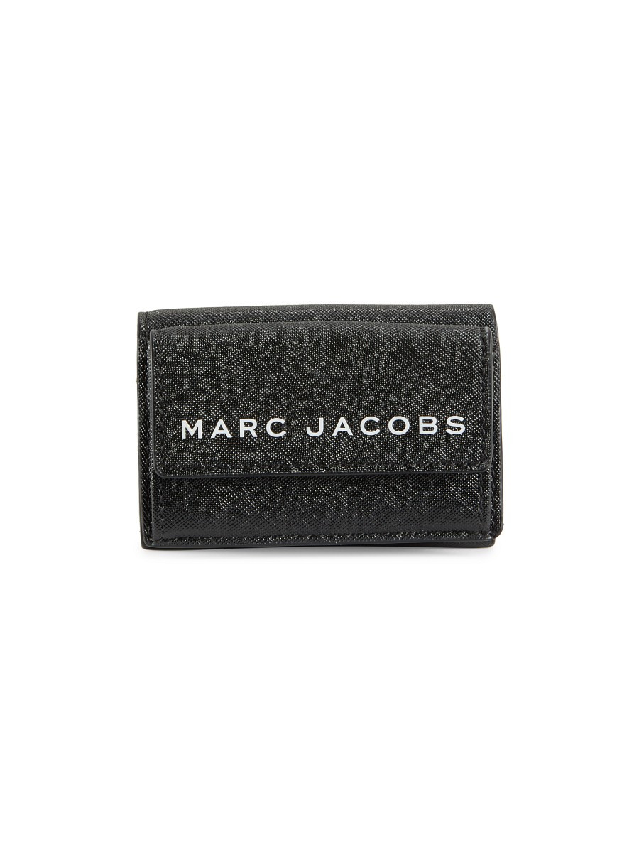 Marc Jacobs Women's Mini Tri-Fold Wallet - Black | Saks Fifth Avenue OFF 5TH