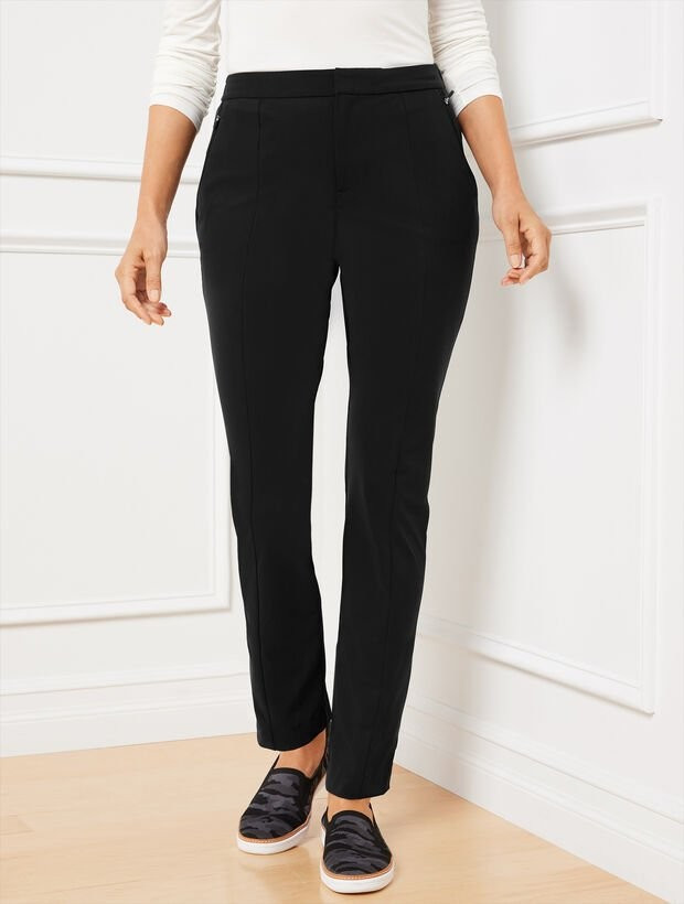 Luxe Comfort Straight Leg Travel Pants | Talbots