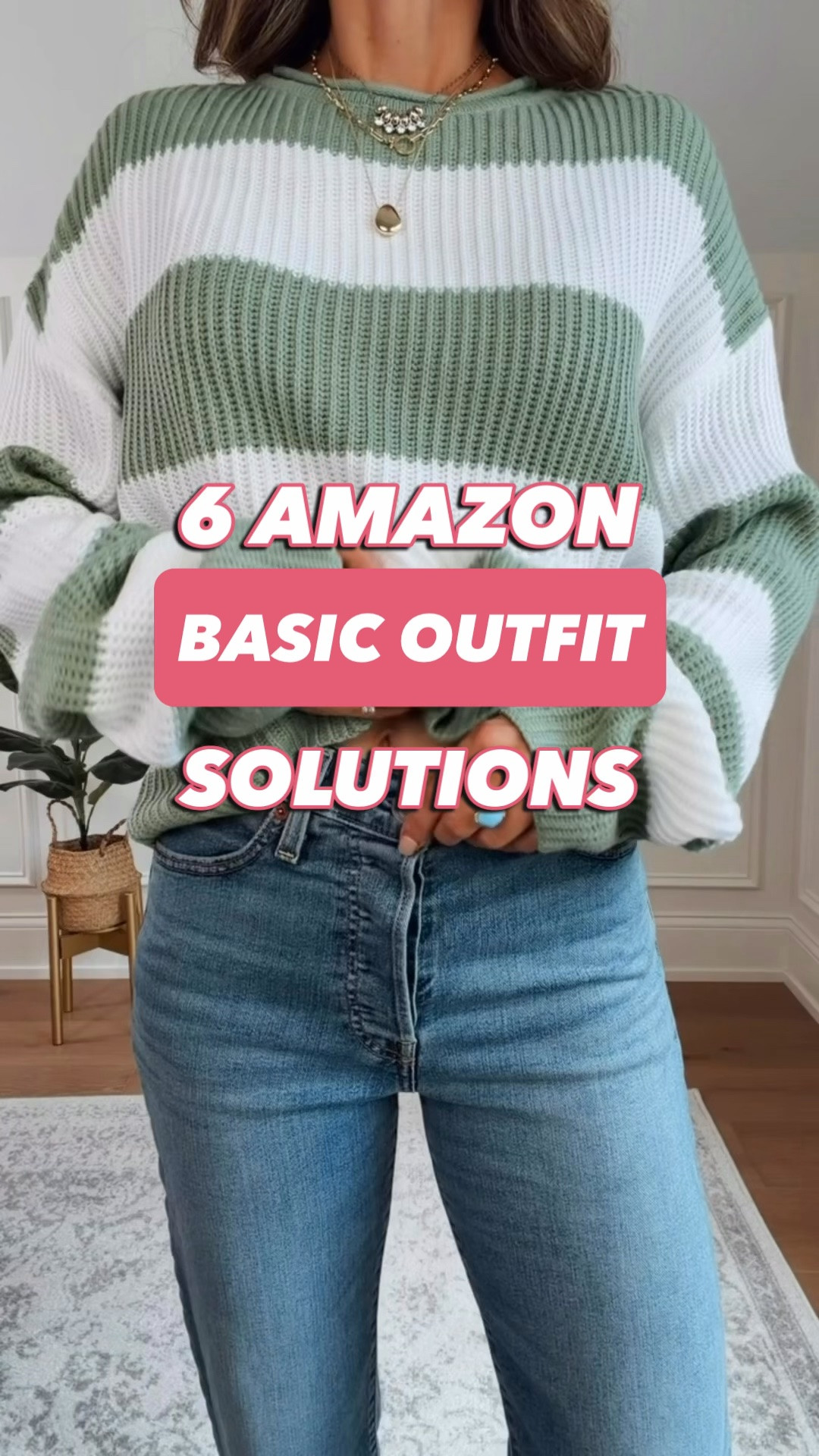 Basic outfit solutions | fall sweaters | jeans | fall outfit | fashion hacks | amazon fashion

#LTKootd #LTKmomlife #LTKgrwm