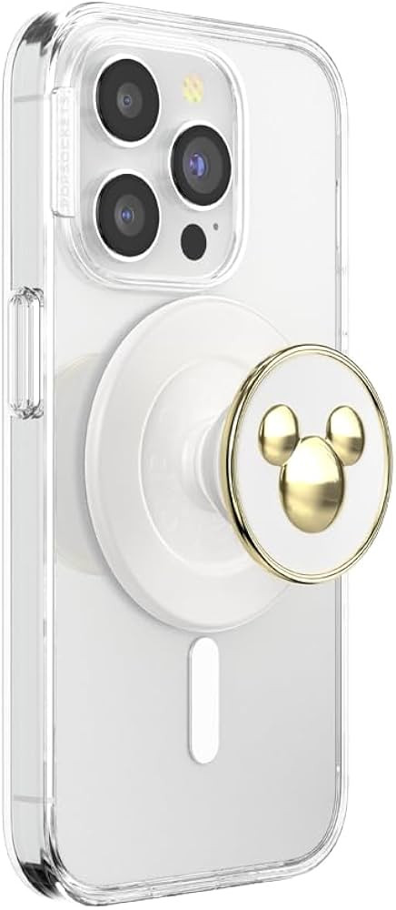 Amazon.com: PopSockets Phone Grip for MagSafe, Magnetic Holder, Phone Stand, Disney - Gold Mickey... | Amazon (US)