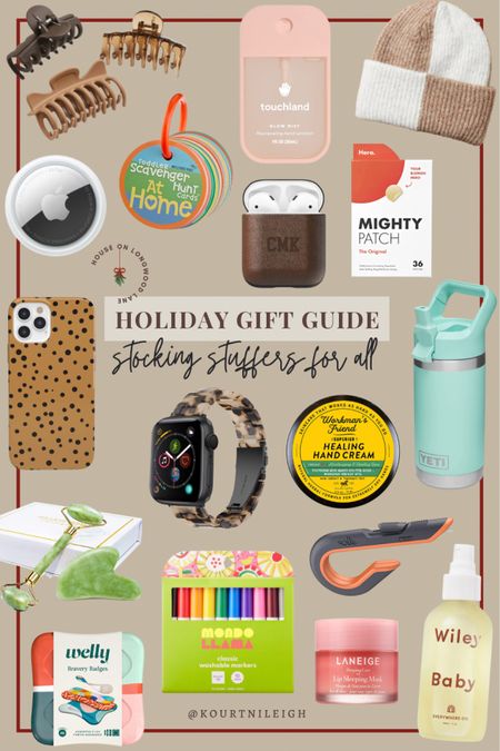 Holiday Gift Guide for Stocking Stuffers! A gift guide full of items small enough to fit in a stocking that they’ll actually want to receive! 

#LTKfamily #LTKGiftGuide #LTKHoliday