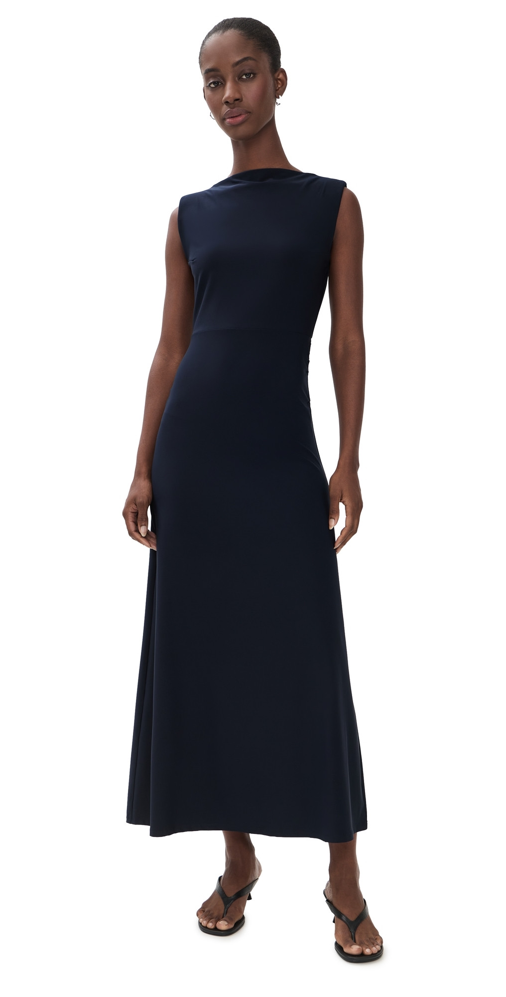 Hill House Home The Sloane Dress Midnight Navy L | Shopbop