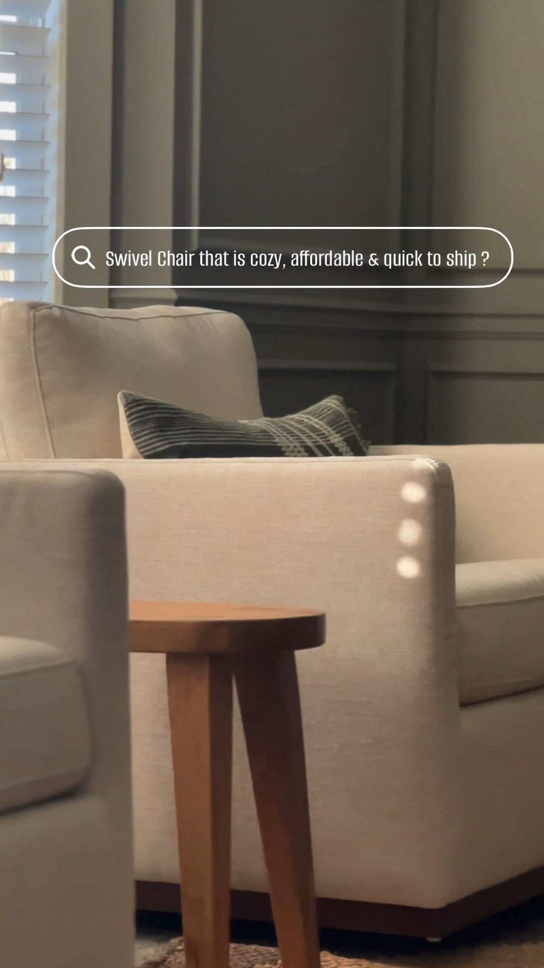 Sale Alert!! 

The Henry swivel chair by Chita Living is a household favorite over here.  Every item I have in my home from Chita Living, is excellent quality. 

I assure you the quality will have you thinking you should have paid a lot more. 
We love our Chita furniture. 

Highly recommend! 

Available on Amazon too! 👏🏼👏🏼


#LTKCyberWeek #LTKHoliday #LTKHome
