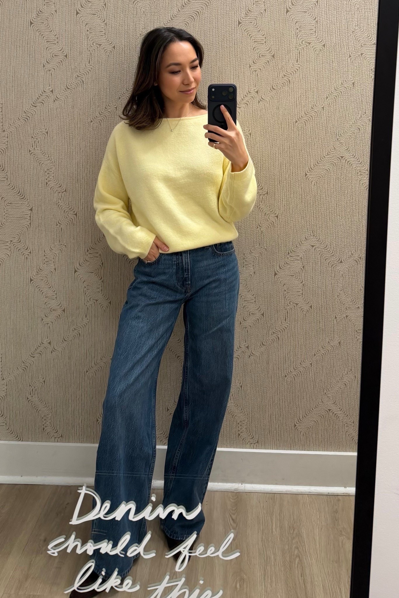 Abercrombie outfit on sale 

Use code AFJEAN for an additional 20% off

Sweater — xs, under $55 
Wide leg jeans — wearing size 24 in regular length (I’m 5’4”), under $60. I sized down in these 



#LTKSaleAlert