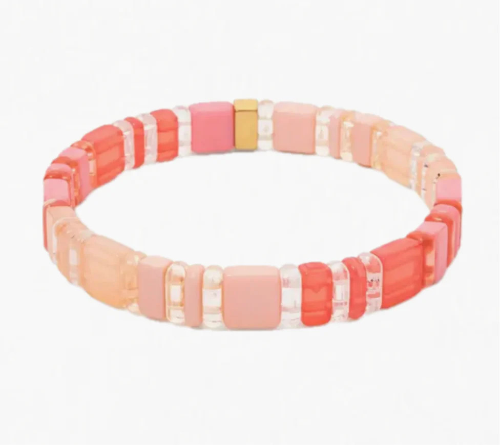 Strawberry Grapefruit Fizz Bracelet | Erin McDermott Jewelry