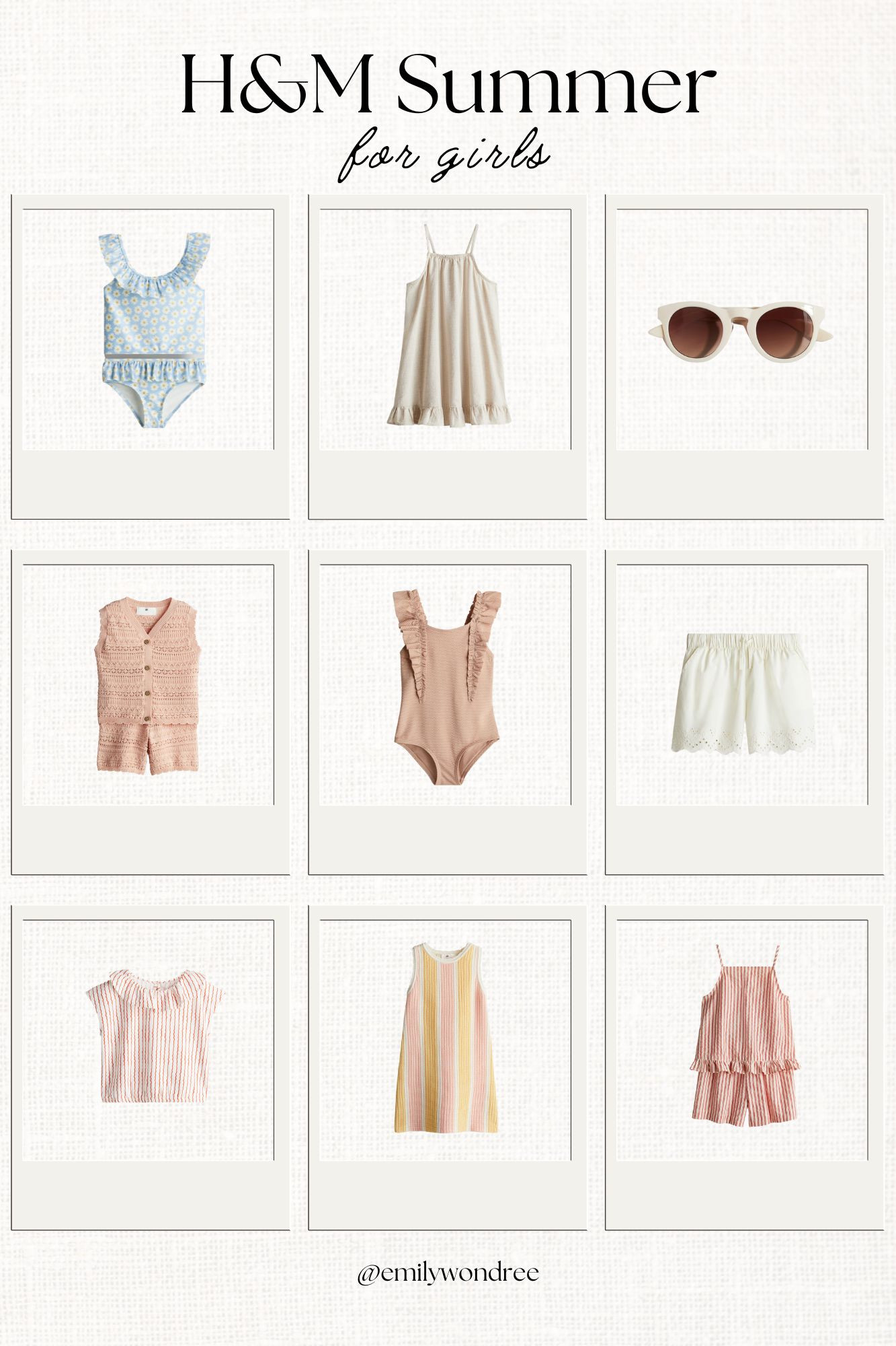 H&M Summer Girls Outfits #hm #summeroutfit #girls #kidsoutfit 

 #LTKSummerEdit #LTKSeasonal #LTKKids