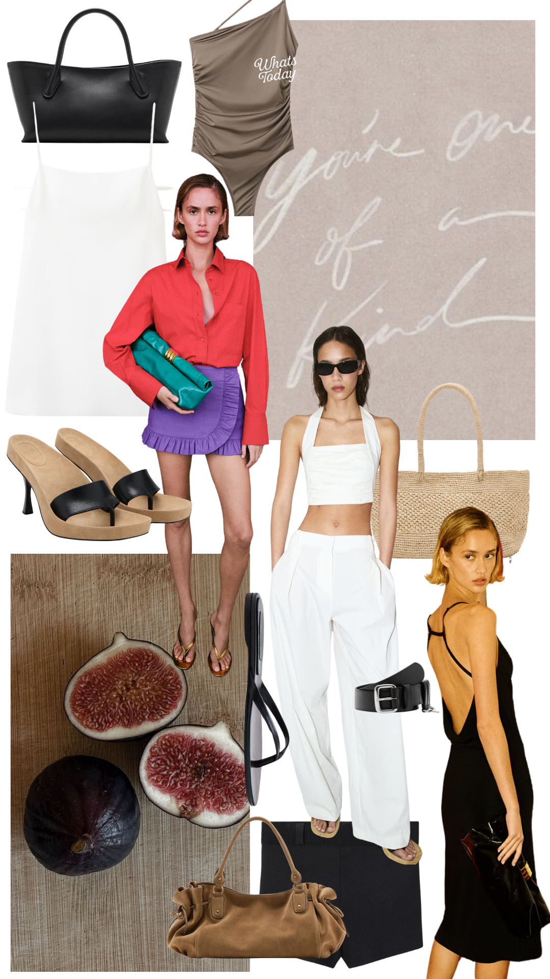 New in Mango from Hailey Bieber collection 

summer outfits, summer dress, travel outfits 

 