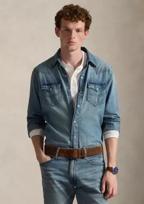 Classic Fit Denim Shirt | Belk