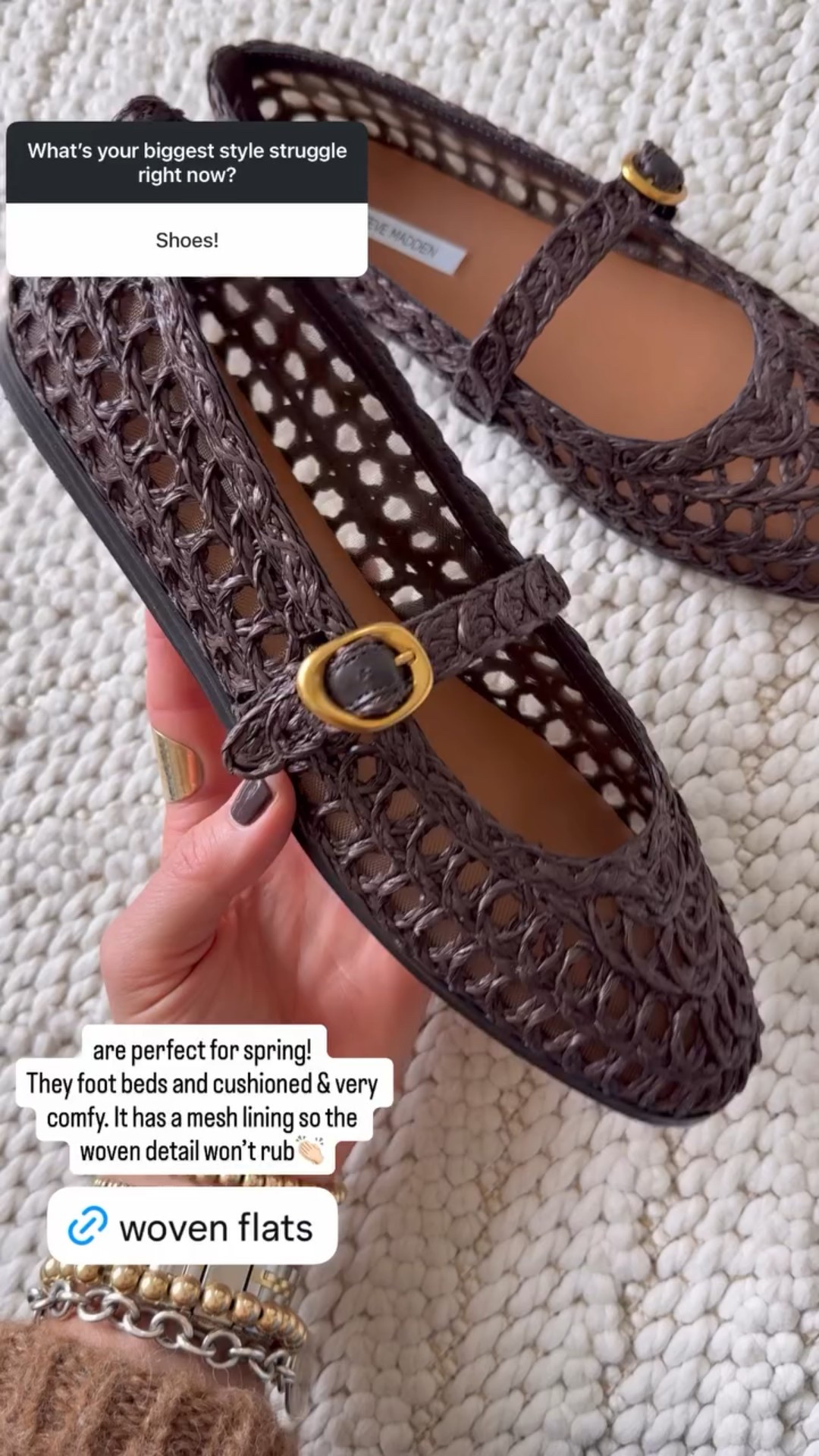 Woven Flats from Steve Madden😍

#LTKmomlife #LTKootd #LTKSeasonal
