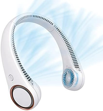 CIVPOWER Neck Fan: Portable Personal Neck Cooling Rechargeable Bladeless Fan - Hands Free 3 Speed... | Amazon (US)