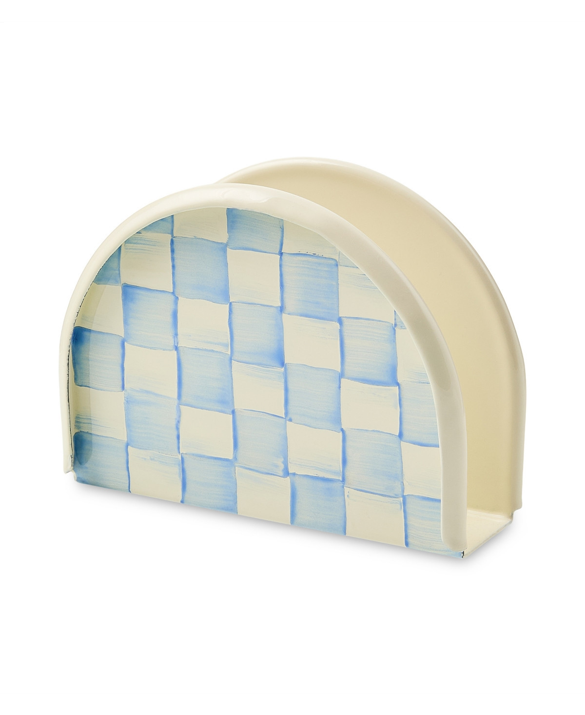 MacKenzie-Childs Check Napkin Holder - Sky Blue | Macy's