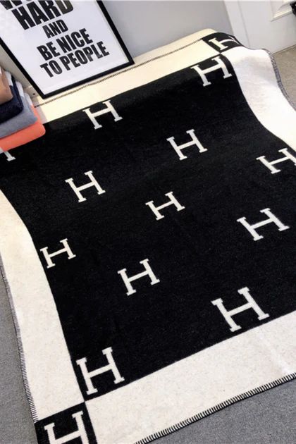 "H" Blanket- Pre-Order April 20th | The Styled Collection