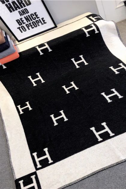 "H" Blanket- Pre Order Dec. 15th | The Styled Collection