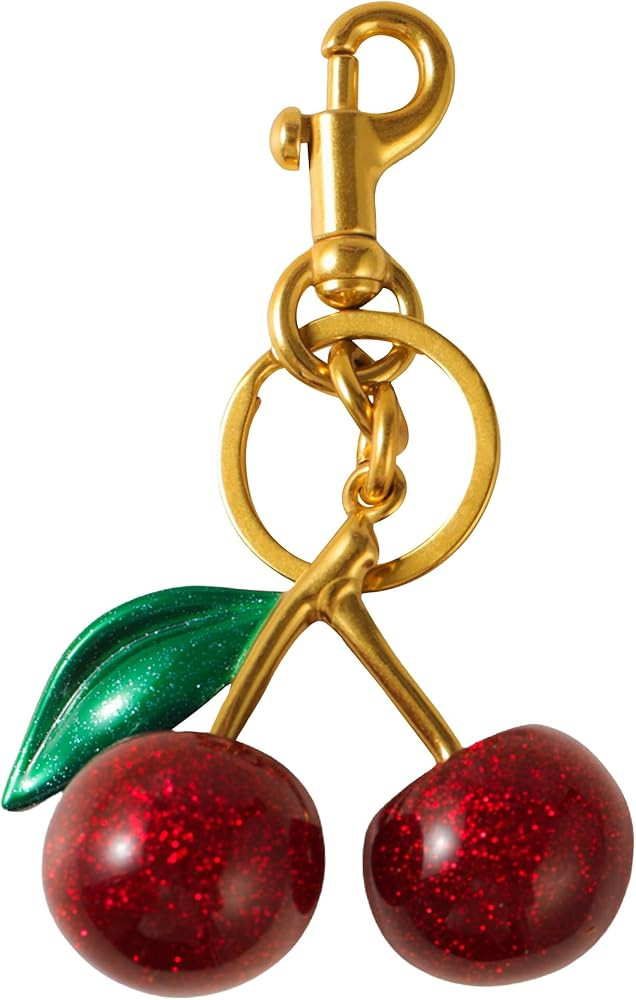 Cherry Bag Charm Purse Handbag Charm Cherry Car Accessories KeyChain Gift for Women Mothers Day C... | Amazon (US)