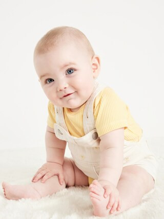 Embroidered Twill Skirtall Dress for Baby | Old Navy (US)