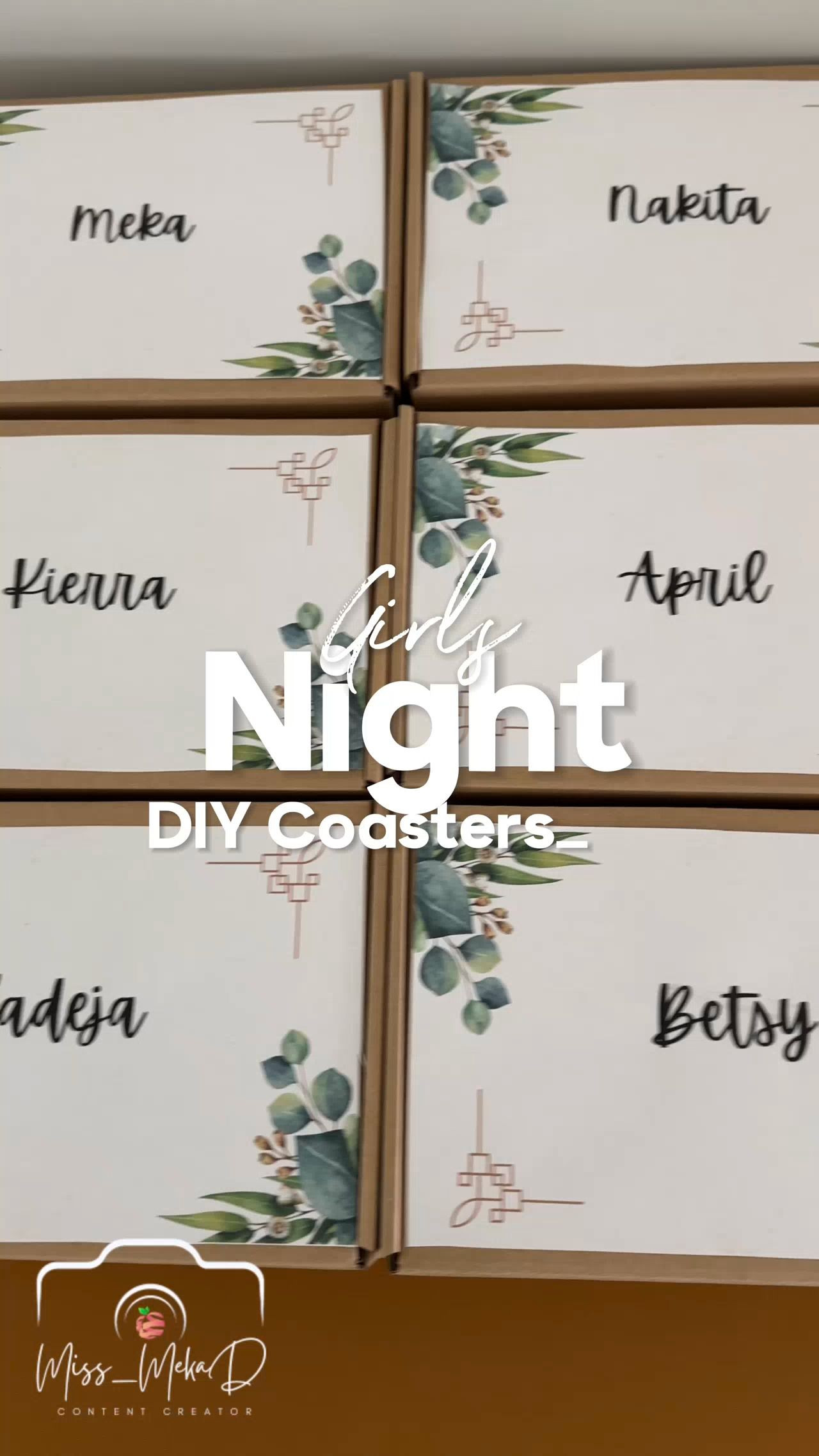 girls night ideas | diy photo coasters 

 #LTKdayinmylife #LTKvlog #LTKHome