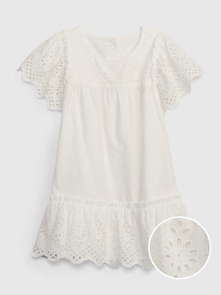 Toddler Tiered Eyelet Dress | Gap (US)