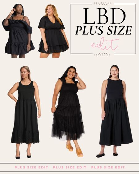 Little black dresses! These plus size dresses for summer are all perfect if you’re on the hunt for a summer lbd ! 

#LTKSeasonal #LTKstyletip #LTKplussize