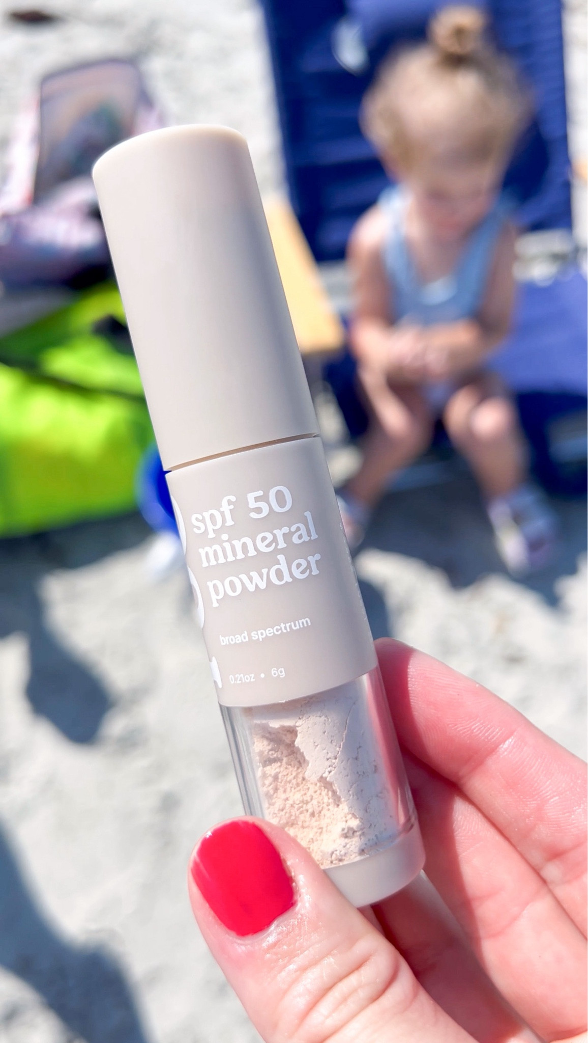Powder sunscreen — great for parts and reapplying on little ones who can’t stand sunscreen on their sandy faces 😆 



#LTKTravel #LTKSwim #LTKKids