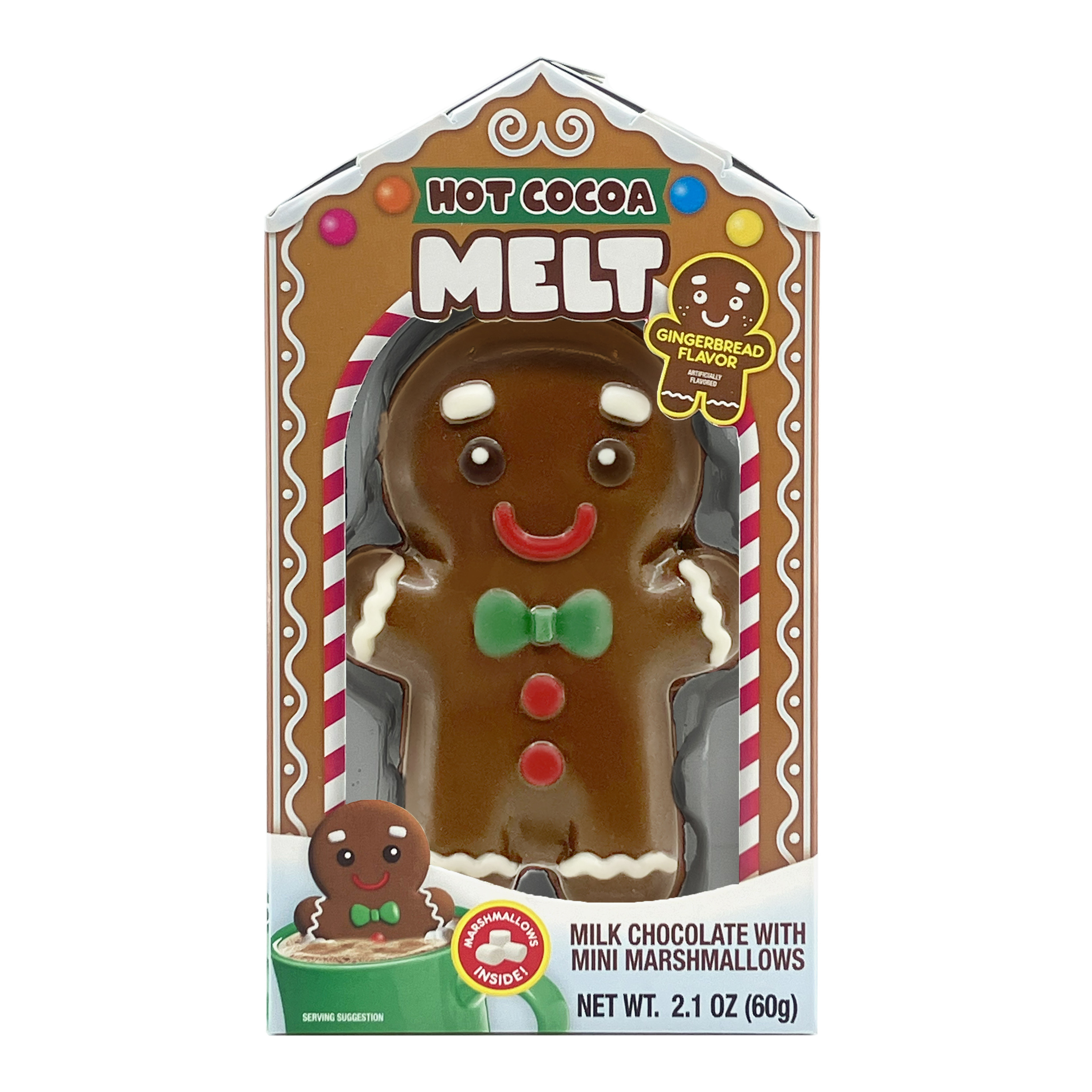 Gingerbread Man Hot Cocoa Melt | World Market