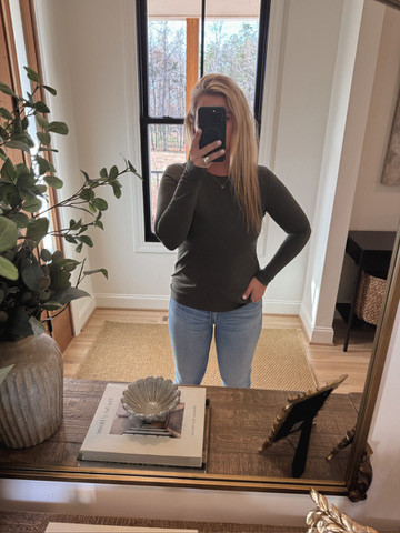 Long Sleeve base layer basic tees 

 #LTKSeasonal