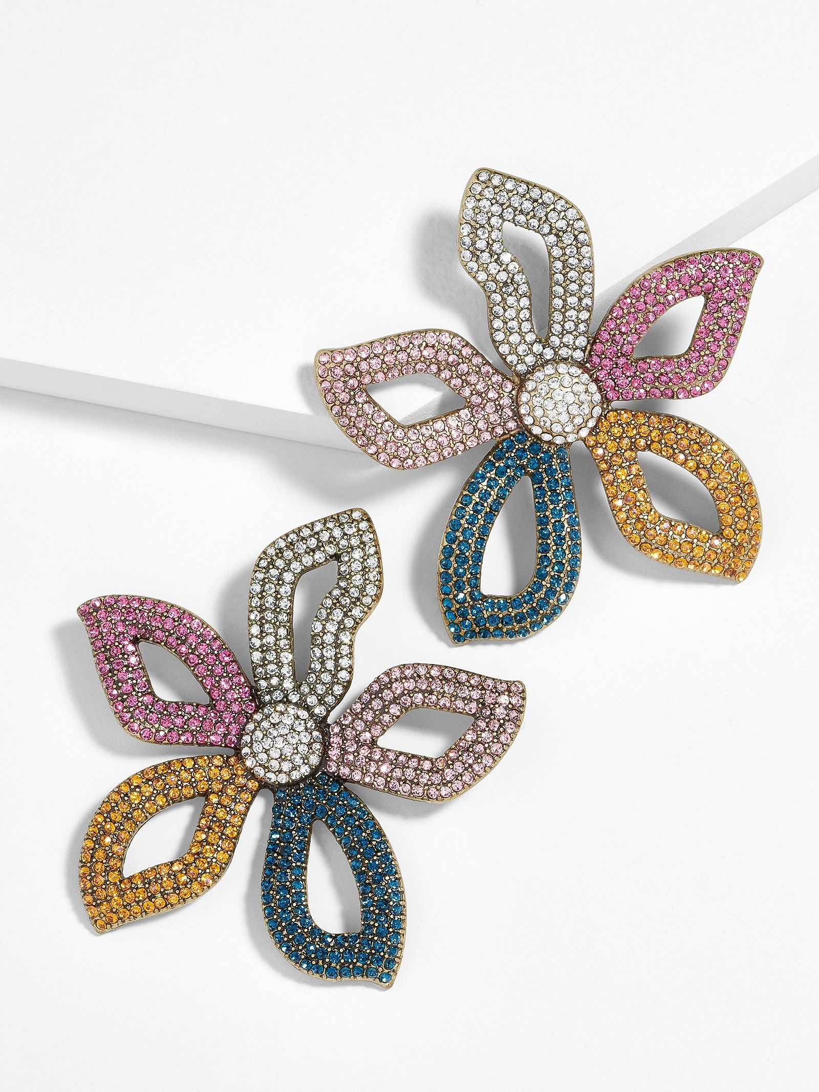 Primina Flower Drop Earrings-Multi | BaubleBar (US)