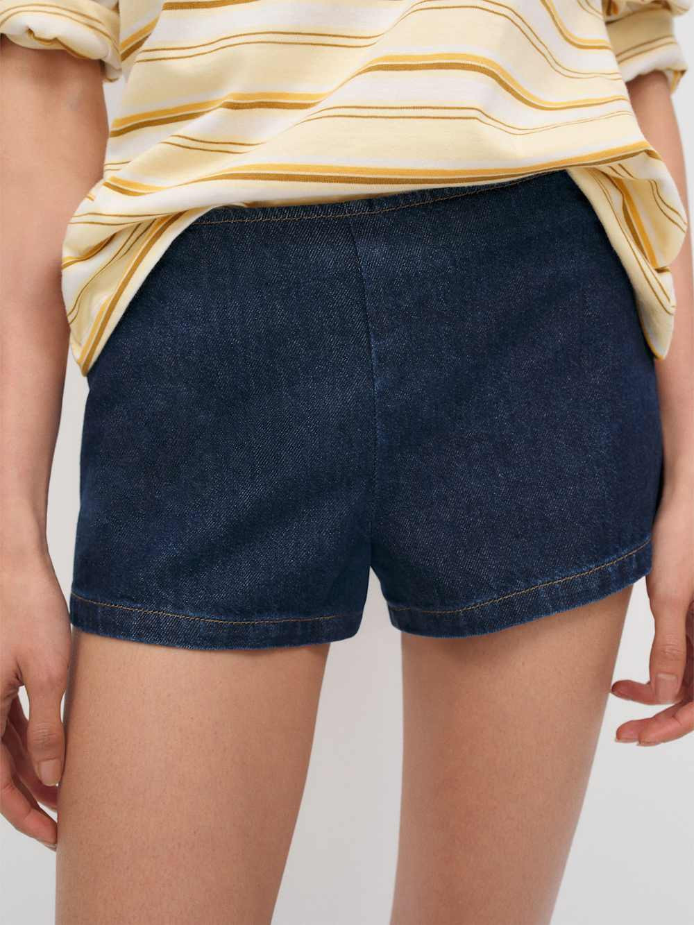 June 2" Low Rise Denim Short | Reformation (Global)