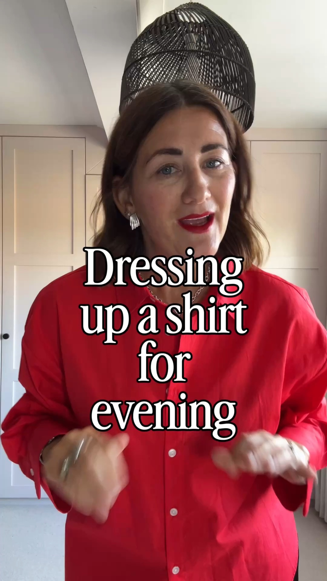 Dressing up the red M&S shirt for an evening outfit

#LTKuk #LTKautumn