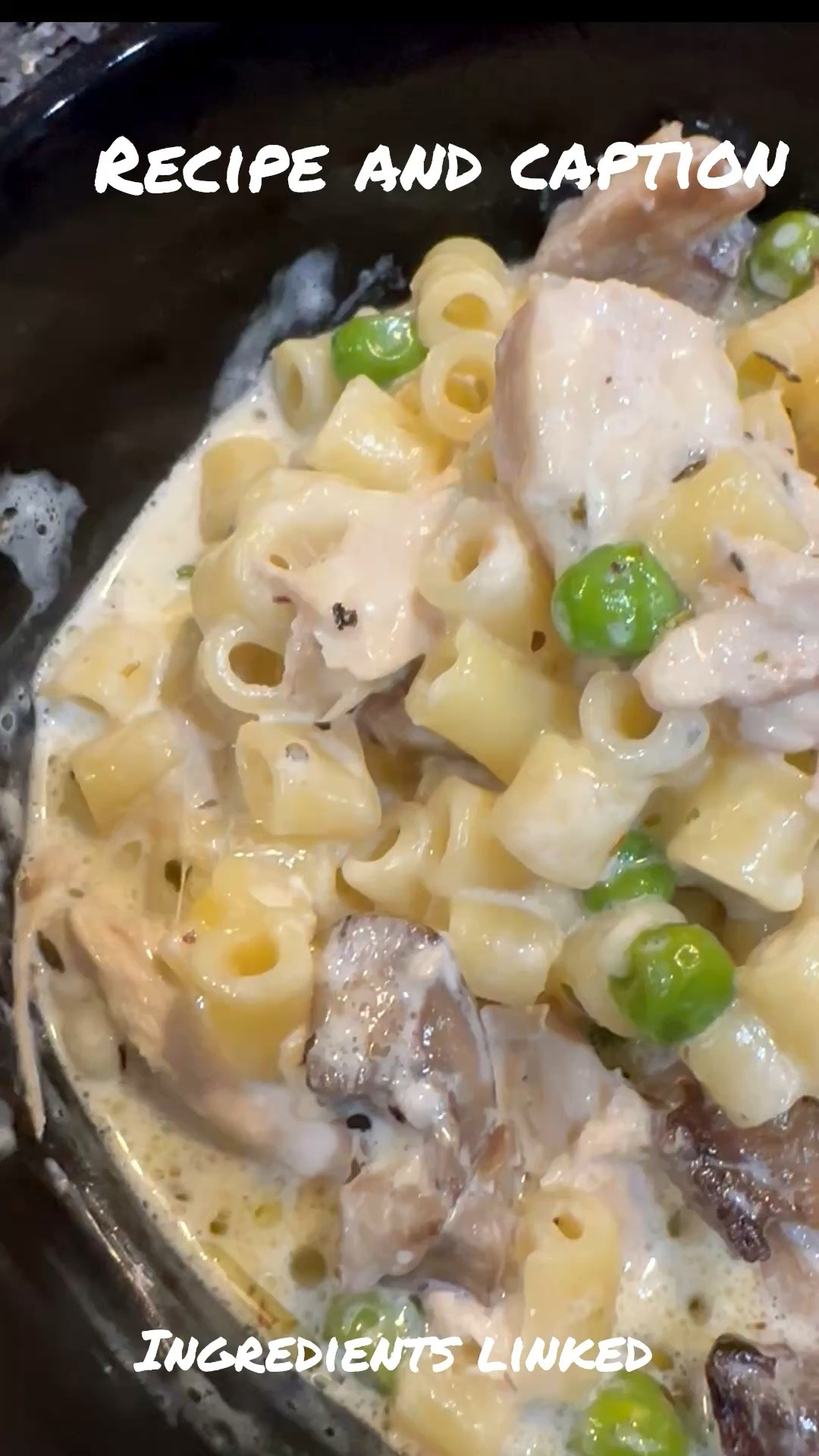 One pot meal…
Just sauté a cup of each chopped onions, garlic, and mushrooms… Add 3 cups chicken broth, 1 tablespoon of Italian seasonings, ￼… Add pasta and cook for 10 minutes or according to package… Add thawed frozen peas… Salt and pepper to taste… Cooked cubed chicken breast if you want some extra protein… And top it off by about 1/4 a cup to a half a cup of half-and-half or heavy whipping cream. Top with grated Parmesan…Mix and Enjoy.

#LTKfoodie
